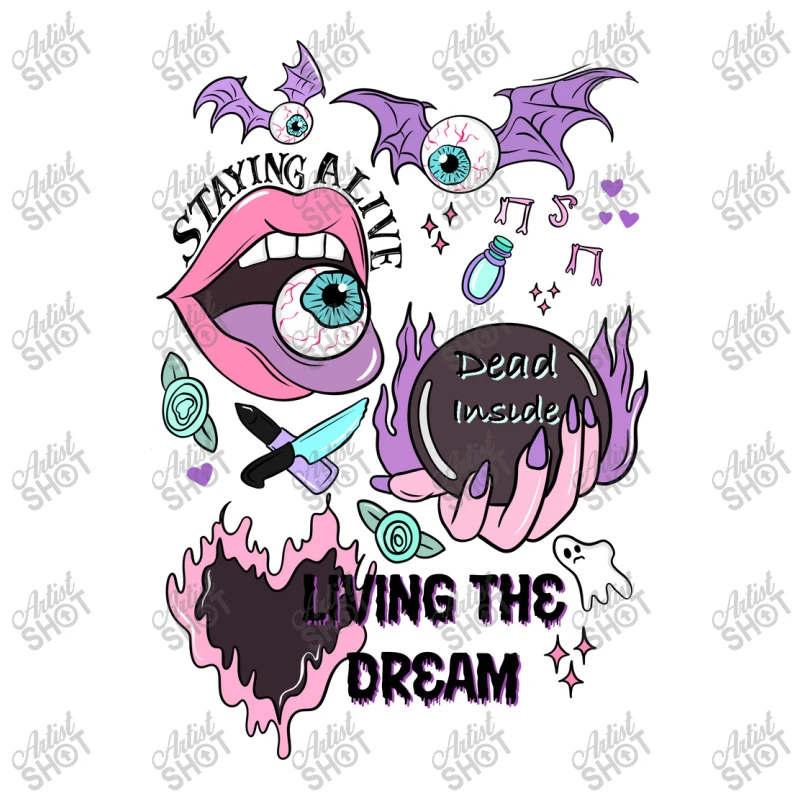 Skull & Flowers Sublimation Toddler T-shirt - Image 3