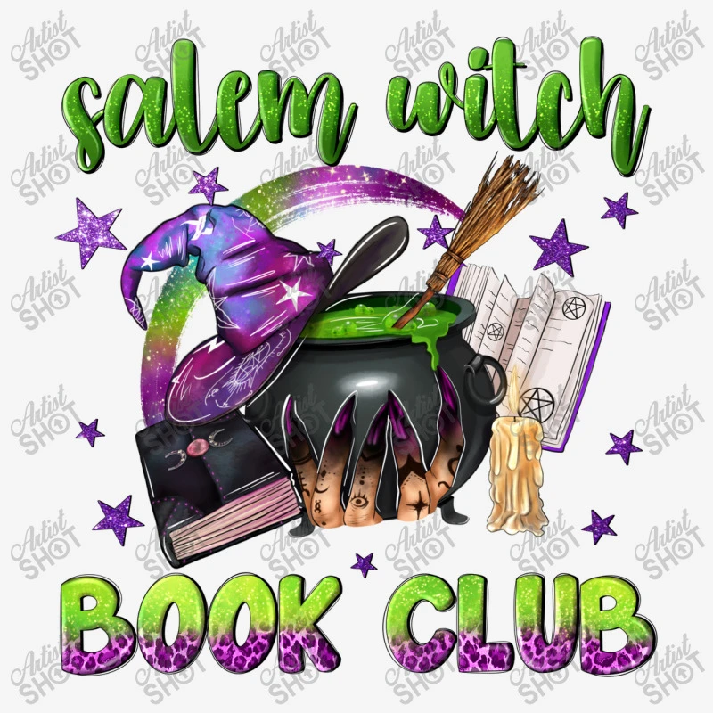 Salem Witch Book Club Baby Bibs - Image 2