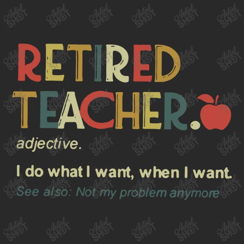Retired Teacher Toddler T-shirt - Image 3