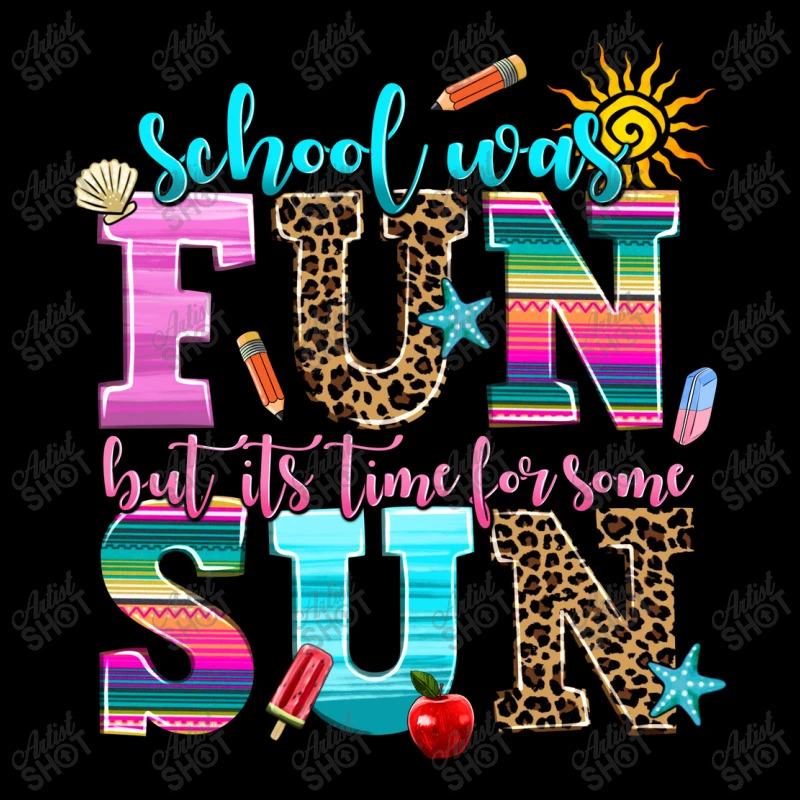 School Was Fun But Its Time For Some Sun Youth Sweatshirt - Image 5