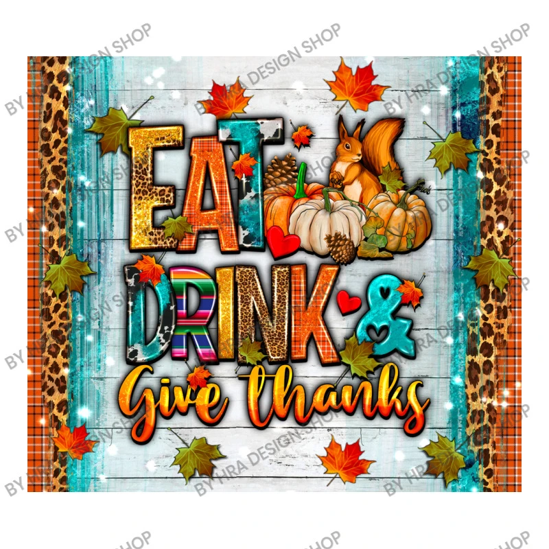 Eat Drink Give Thanks Toddler T-shirt - Image 3
