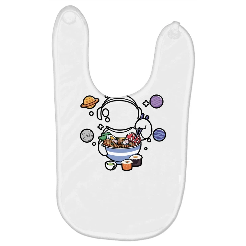 Astronaut Ramen Baby Bibs
