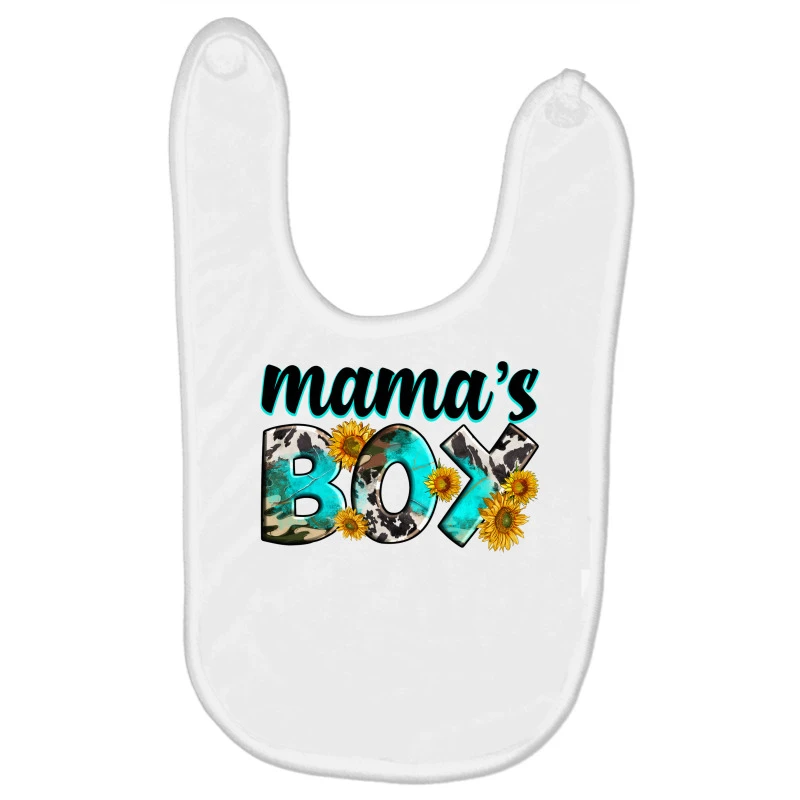 Mama's Boy Baby Bibs