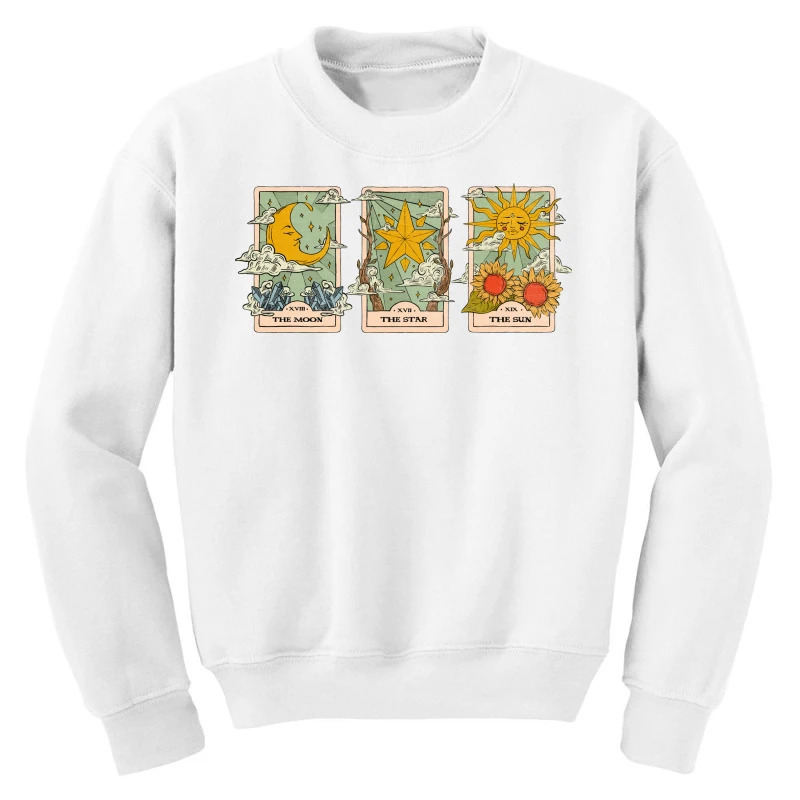 The Moon. The Star. The Sun Sublimation Youth Sweatshirt - Image 3