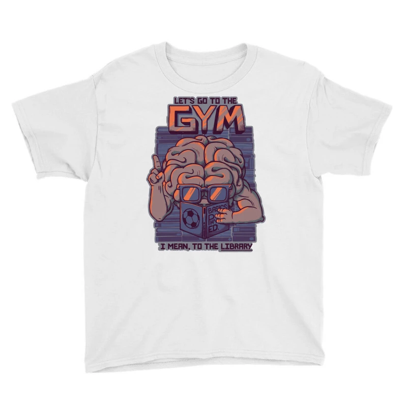 Let S Go To The Gym Youth Tee - Image 3