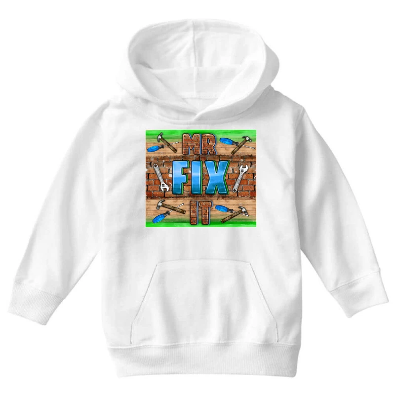 Mr. Fix It Youth Hoodie - Image 3