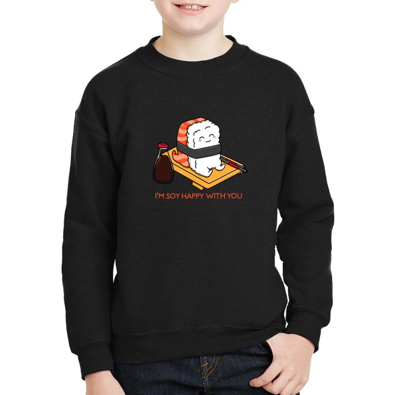 Soy Happy Sushi Youth Sweatshirt