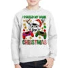 I Paused My Game For Christmas Game Controller Youth Sweatshirt