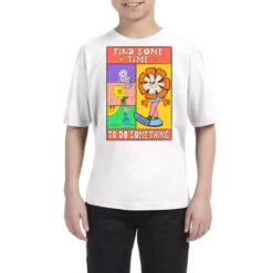 Find Some Time To Do Something Sublimat Youth Tee