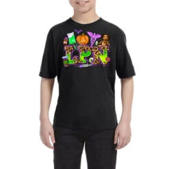Lpn Halloween Nurse With Youth Tee