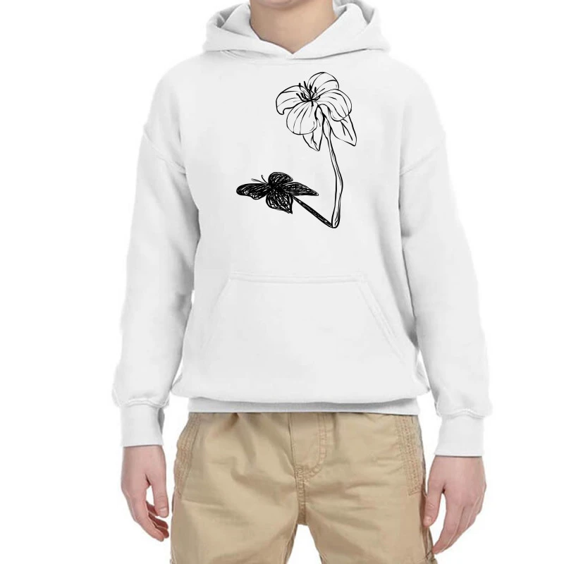 Butterfly Sublimation Youth Hoodie