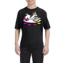Unicorn Book Reading Youth Tee