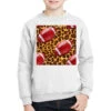 Western Football Seamless Pattern Youth Sweatshirt
