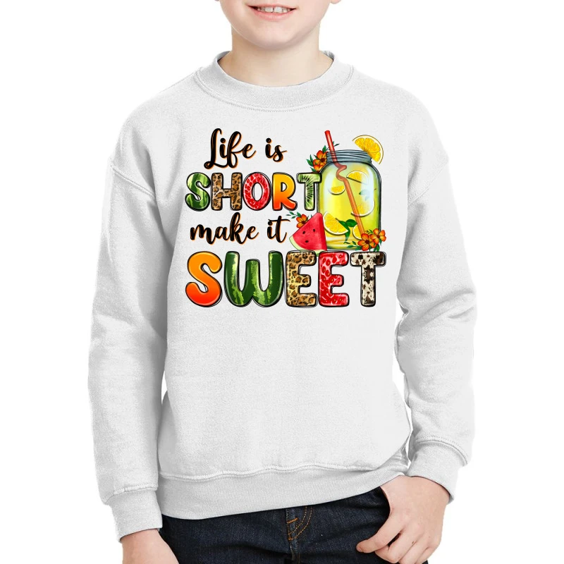 Make It Sweet Youth Sweatshirt